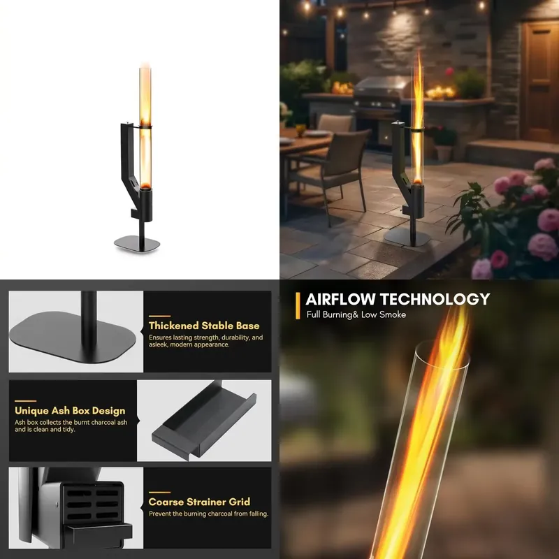 Outdoor Camping Heater - Aquecedor de Pátio a Pellets com