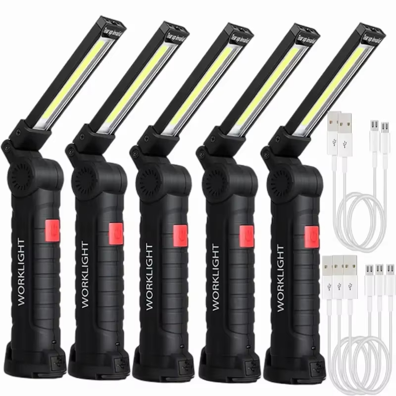 Outdoor Camping Lamp - Lanterna led cob portátil usb recarregável