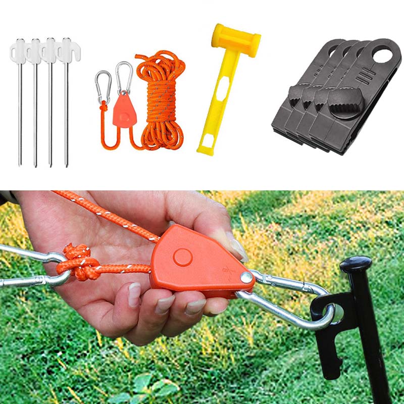 Outdoor Camping Guy - Polia regulador tenda de alta reflexiva