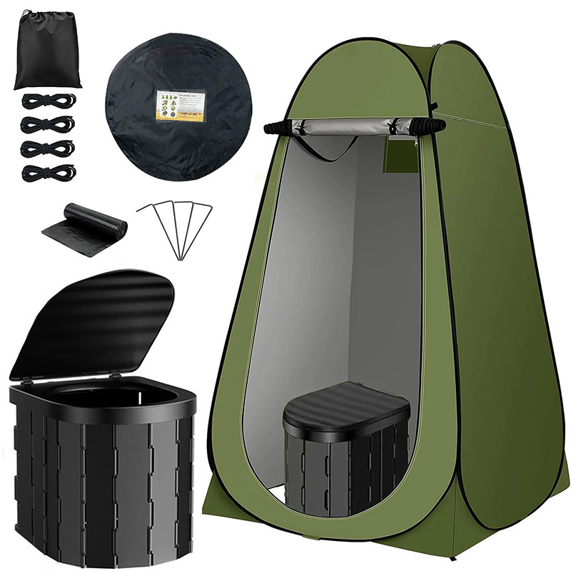 Outdoor Camping Toilet Tent - ‌ Abrigo de privacidade para barraca