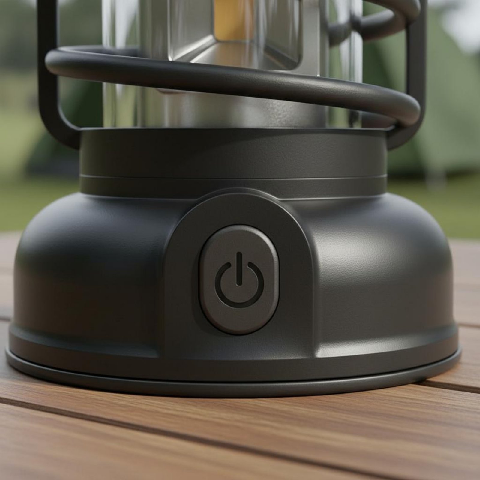 Outdoor Camping Lamp - Lanterna de Camping Retrô com Fonte