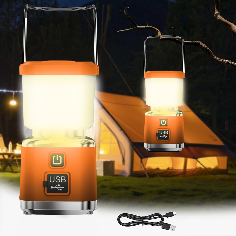Outdoor Camping Lights String - Nova Lanterna Portátil para Camping com