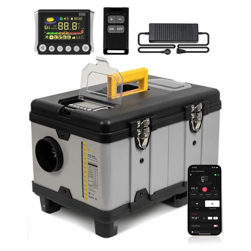 Outdoor Camping Heater - Aquecedor a Diesel Autônomo para Camping