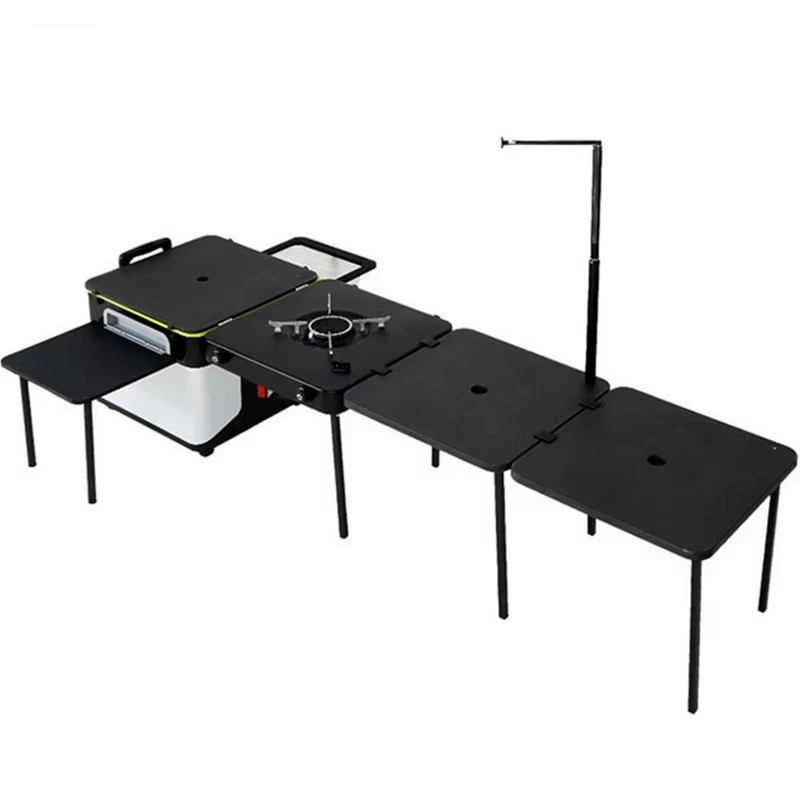 Outdoor Camping Kitchen Set - Caixa de Cozinha Portátil para Camping