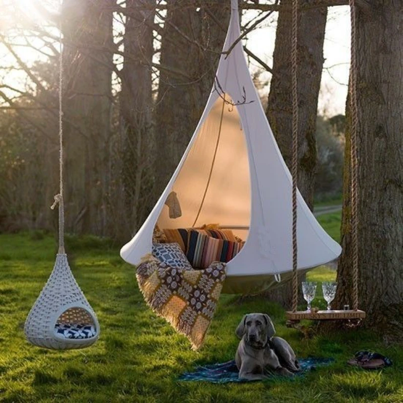 Outdoor Camping For Kids - Crianças balanço ao ar livre jardim