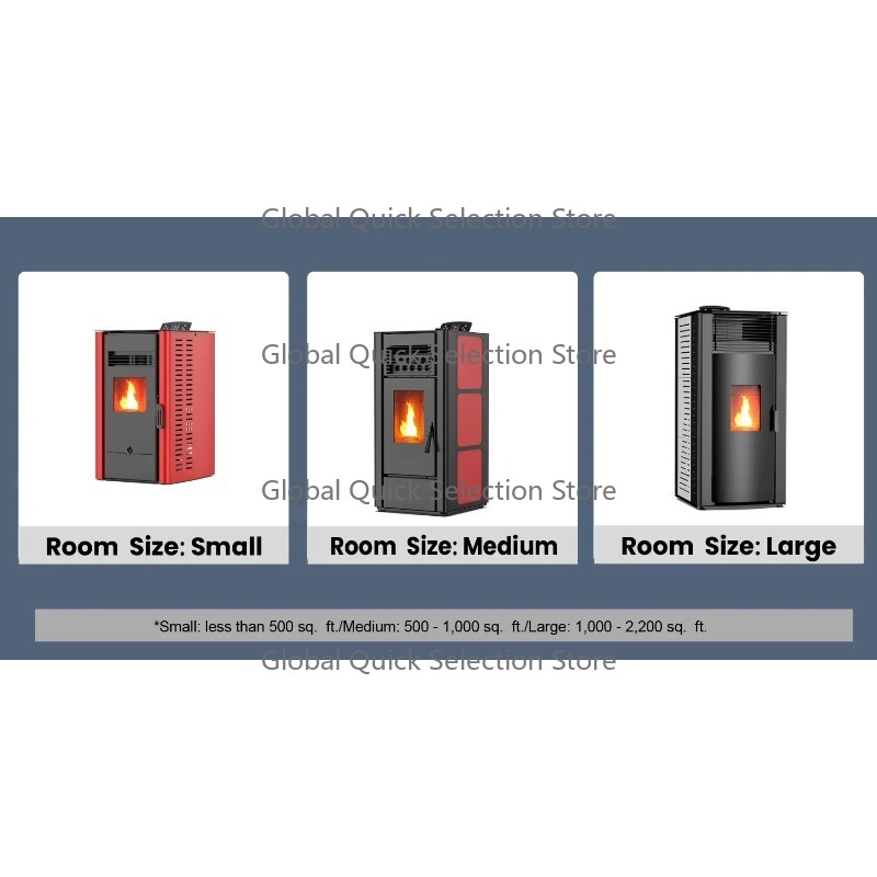 Fogão a pellets de aço inoxidá - Outdoor Camping Heater avaliação e preço