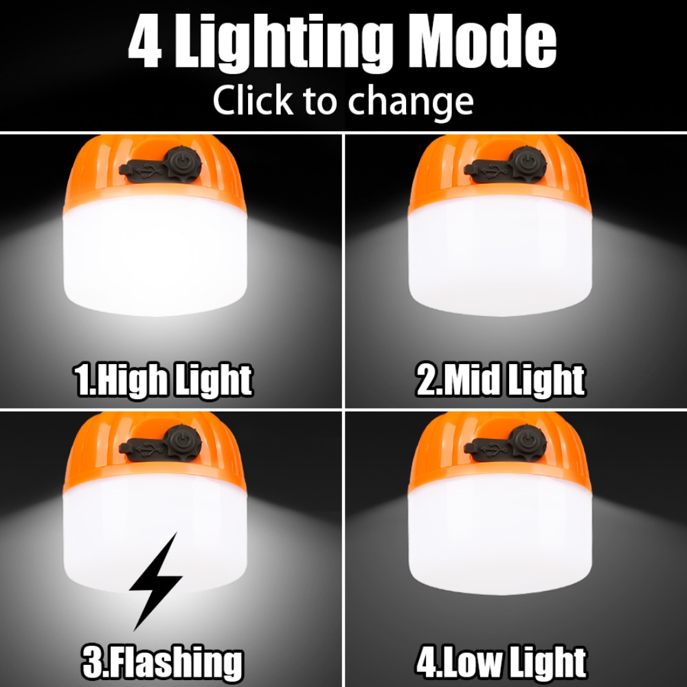 Lanterna Portátil Mini para Ca - Outdoor Camping Lamp avaliação e preço