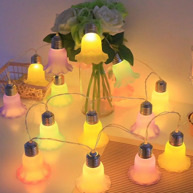 Luzes de Cordão LED em Forma d - Outdoor Camping Lights String avaliação e preço