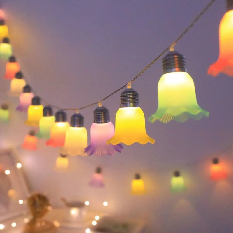 Luzes de Cordão LED em Forma d - Outdoor Camping Lights String avaliação e preço