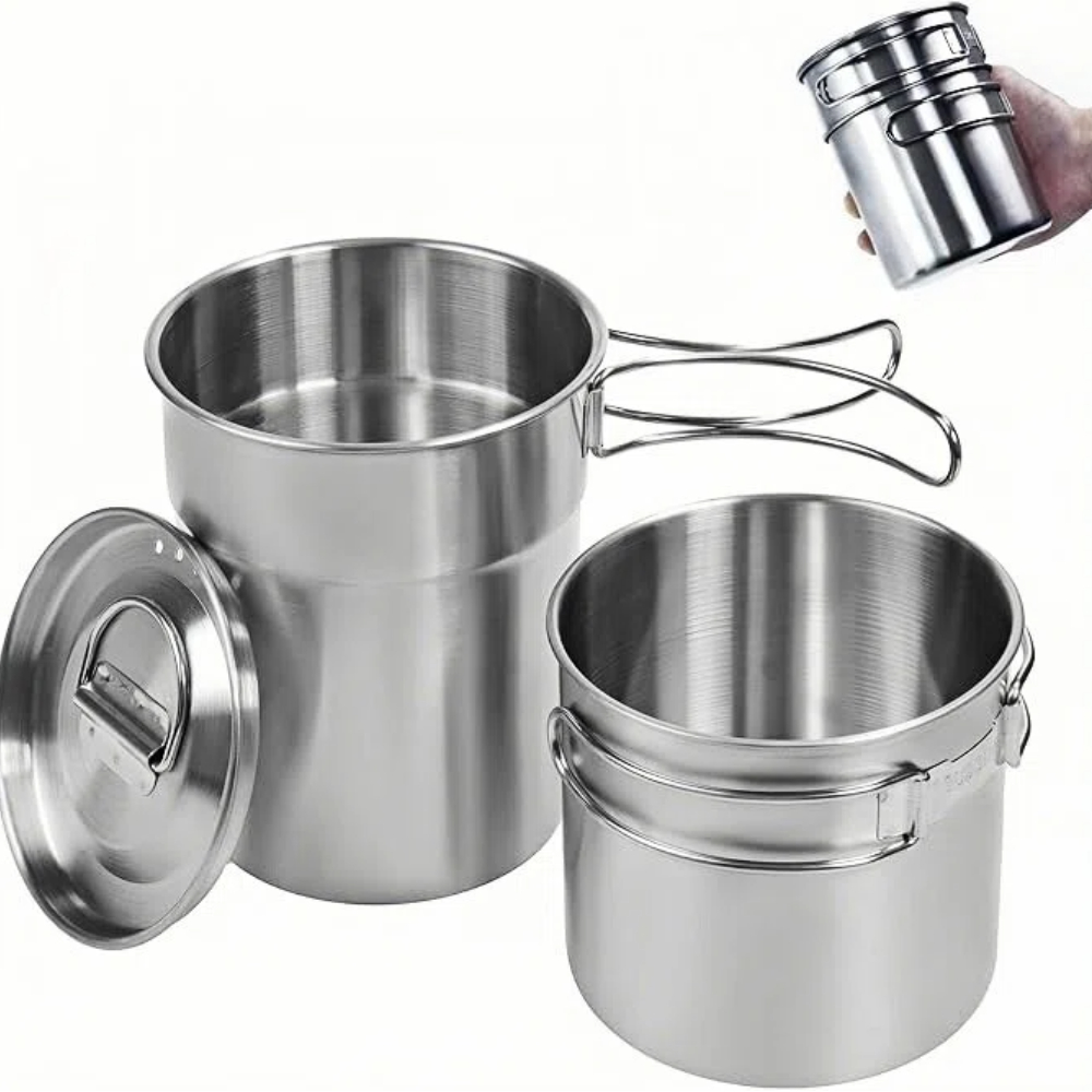Canecas Dobráveis para Camping - Outdoor Camping Kitchen Set avaliação e preço