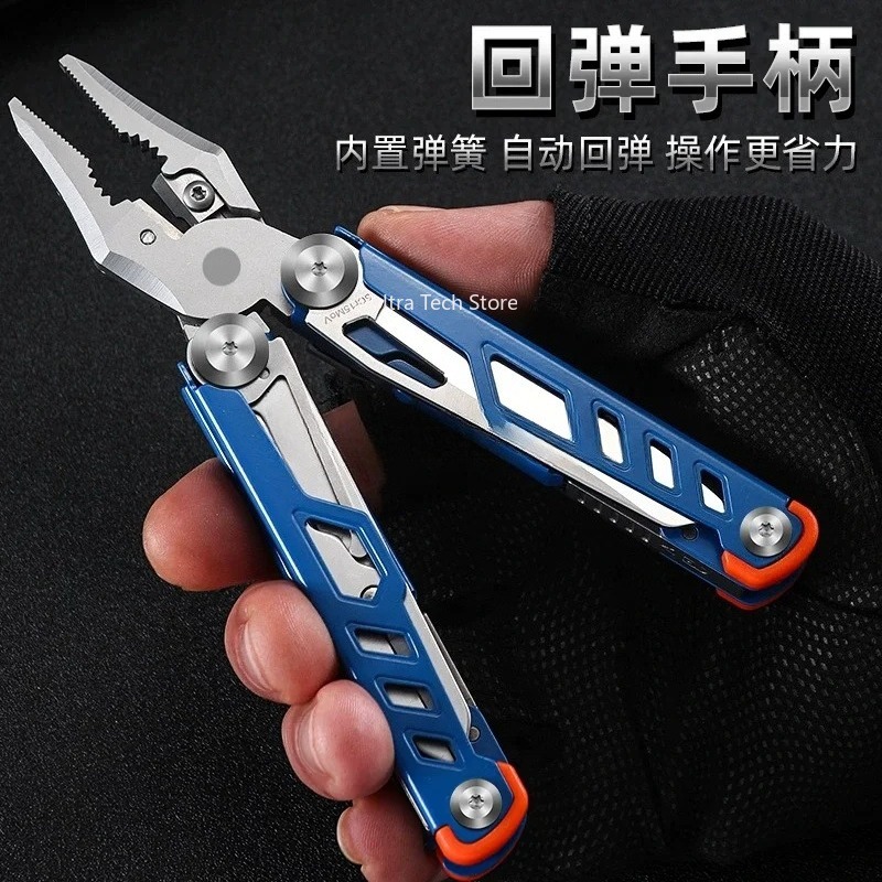 Alicate multifuncional de aço  - Camping Knife Multi-Tool avaliação e preço