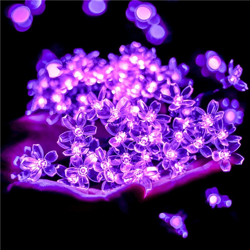 Luzes de Cordão LED Solares pa - Outdoor Camping Lights String avaliação e preço