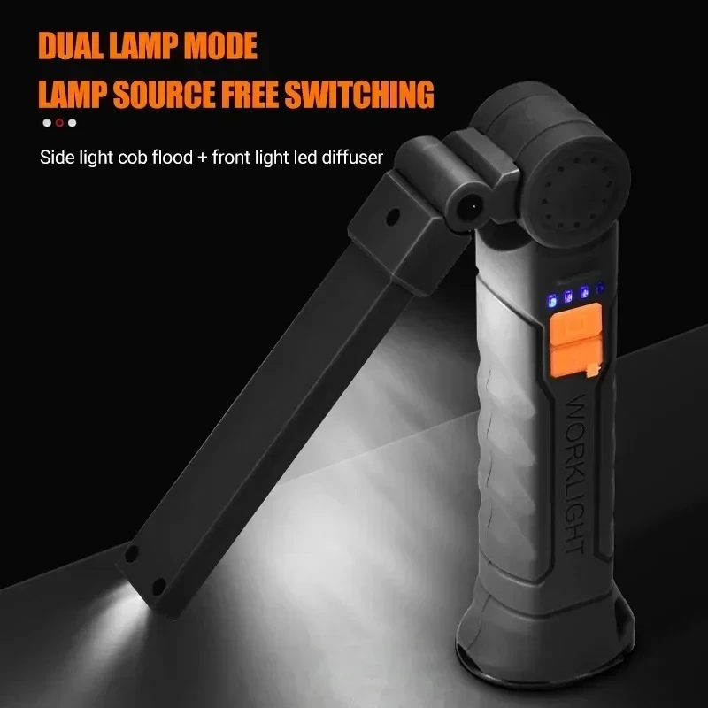 Lanterna led cob portátil usb  - Outdoor Camping Lamp avaliação e preço