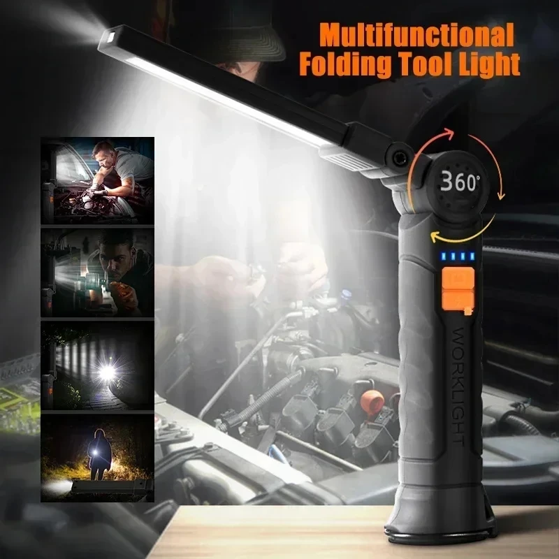 Lanterna led cob portátil usb  - Outdoor Camping Lamp avaliação e preço