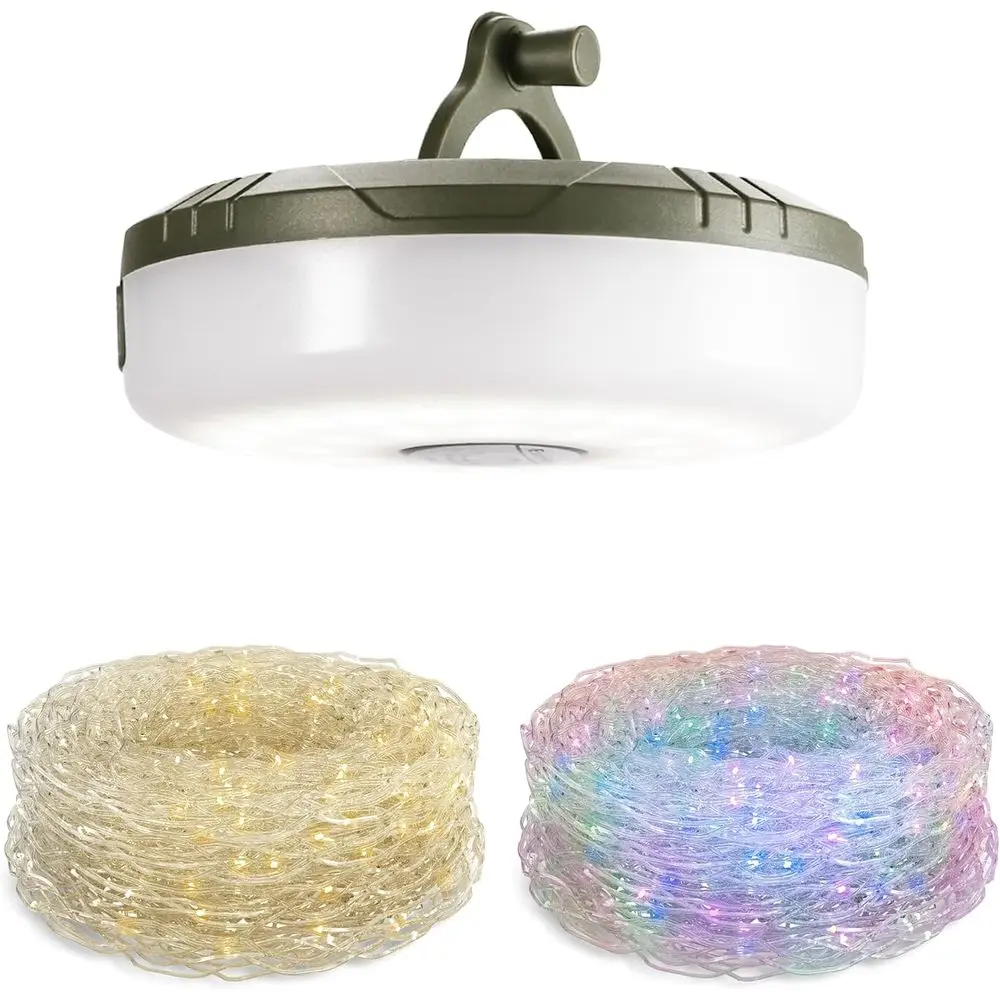 Luzes de Cordão Recarregáveis  - Outdoor Camping Lights String avaliação e preço