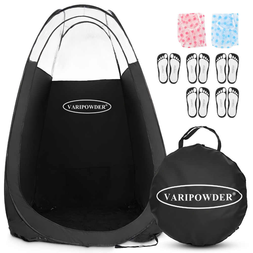 Tenda Portátil Preta para Bron - Outdoor Camping Toilet Tent avaliação e preço