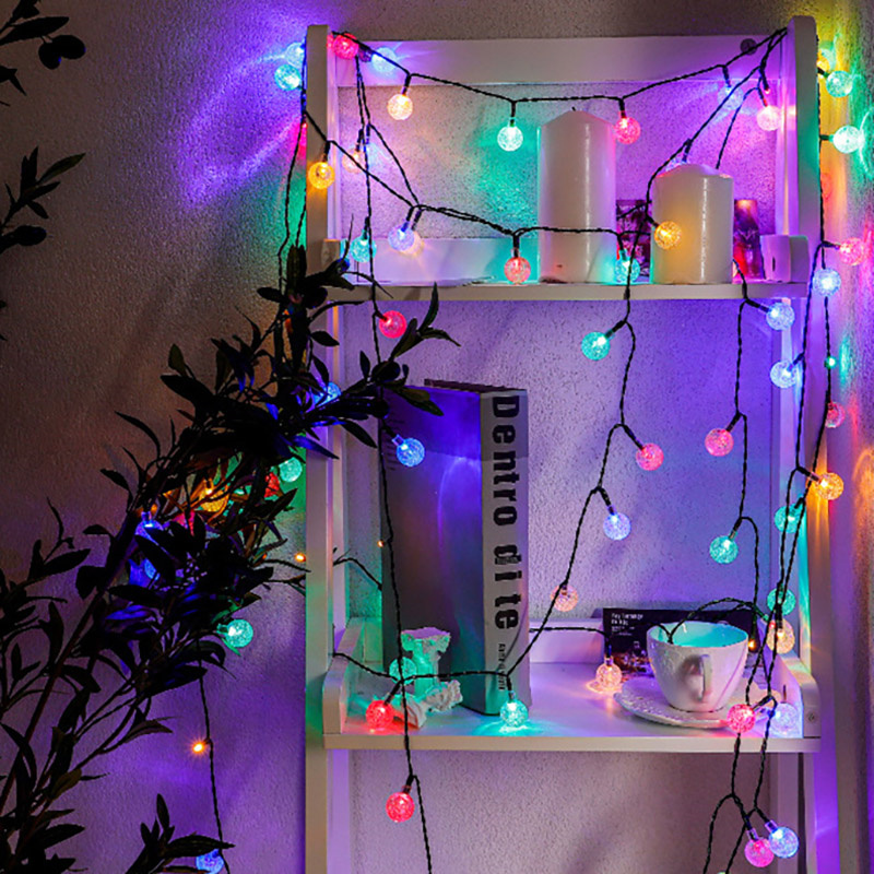 Luzes de Fada em Forma de Bola - Outdoor Camping Lights String avaliação e preço