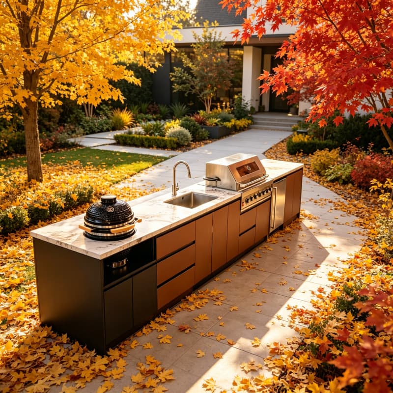 Mesa de Cozinha Dobrável para  - Outdoor Camping Kitchen With Sink avaliação e preço