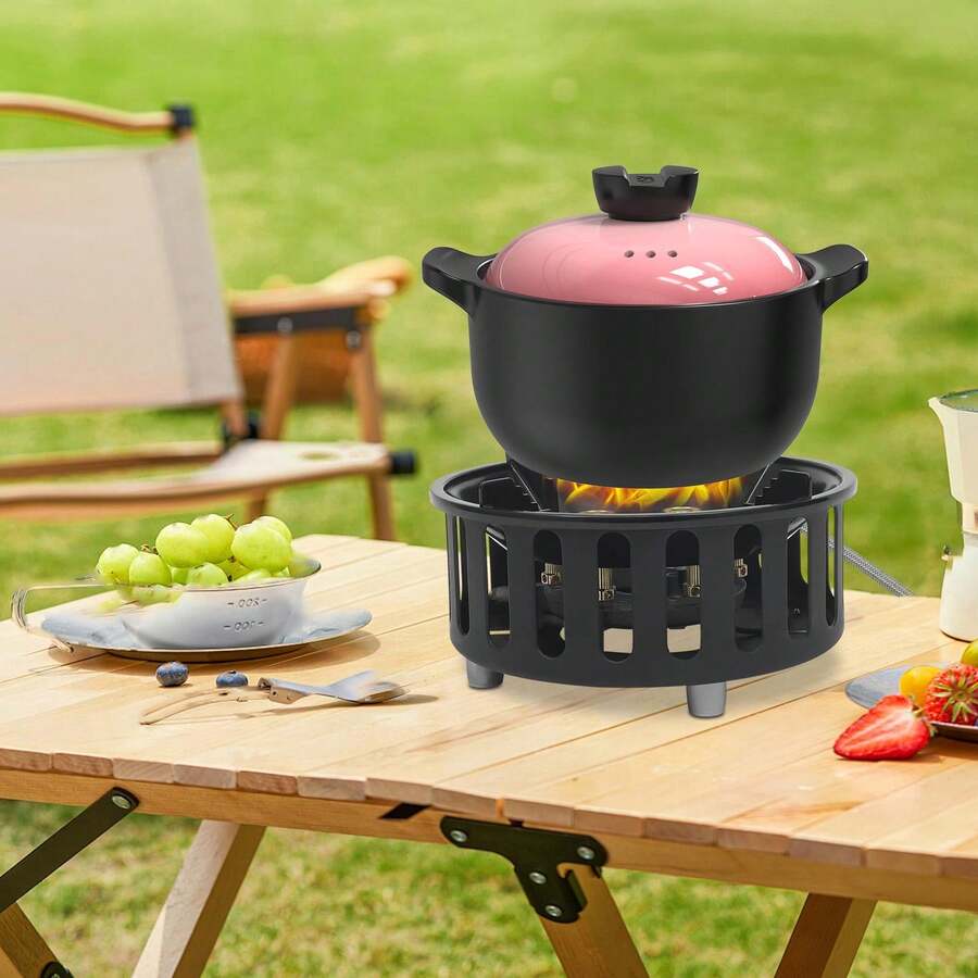Fogão Portátil para Camping co - Outdoor Camping Gas Stove avaliação e preço