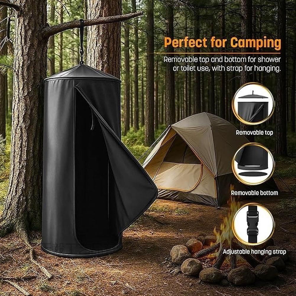 Tenda Portátil para Banho e Ve - Outdoor Camping Toilet Tent avaliação e preço