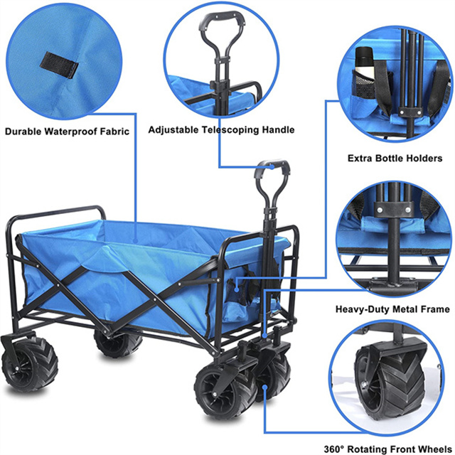 Carrinho de Carga Dobrável Ref - Outdoor Camping Furniture avaliação e preço