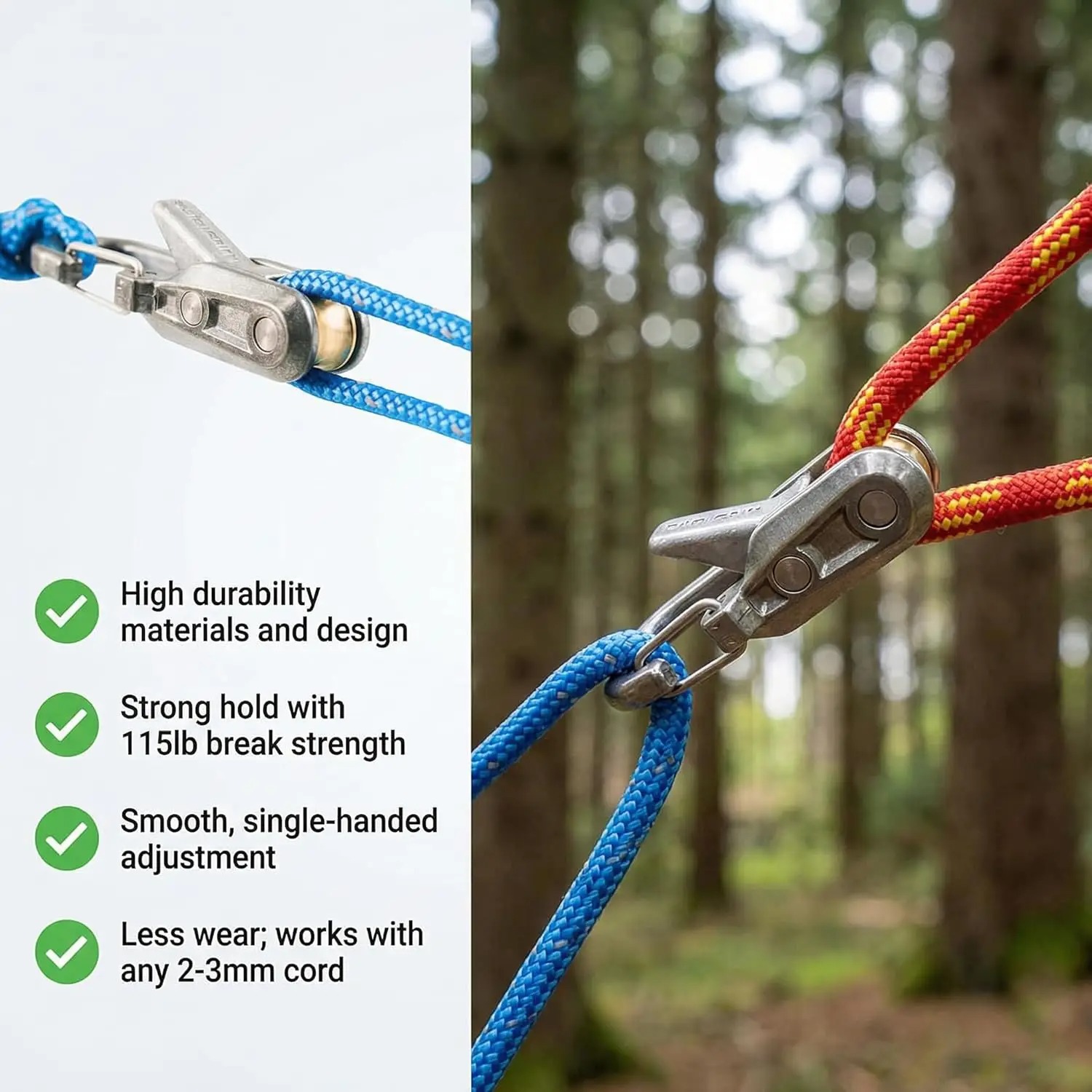 6 Peças Tensor de Corda Paraco - Outdoor Camping Guy avaliação e preço