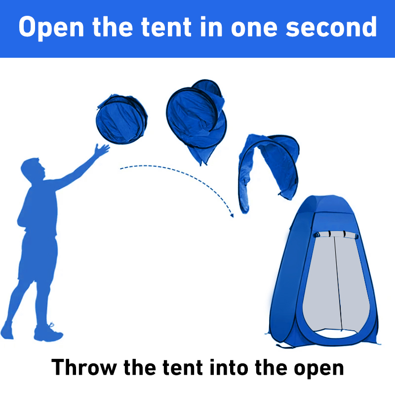 Westtune portátil pop-up barra - Outdoor Camping Toilet Tent avaliação e preço