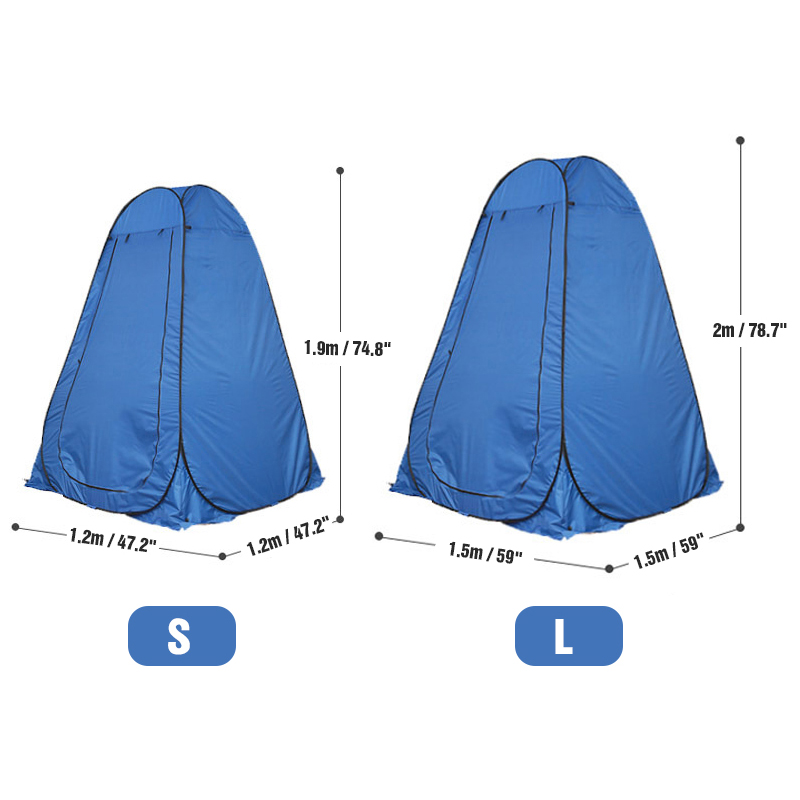 Westtune portátil pop-up barra - Outdoor Camping Toilet Tent avaliação e preço