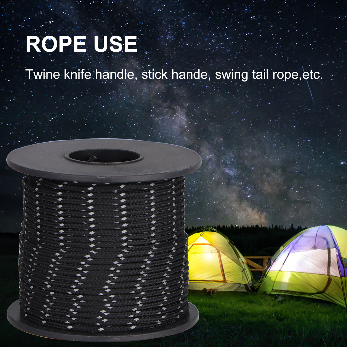 Corda de Tenda Refletiva de 31 - Outdoor Camping Guy avaliação e preço