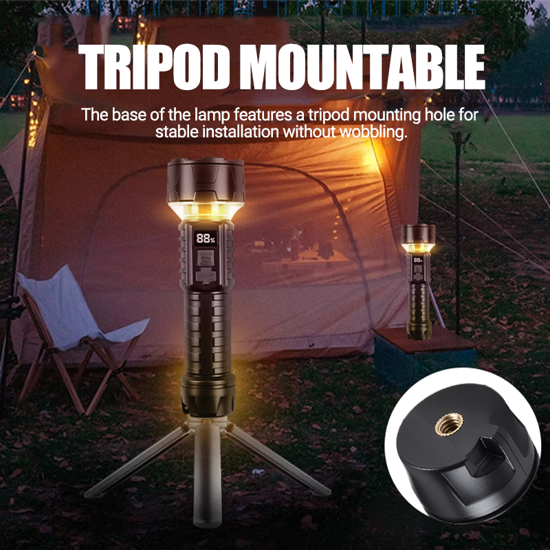 Lanterna led cob recarregável, - Outdoor Camping Lamp avaliação e preço