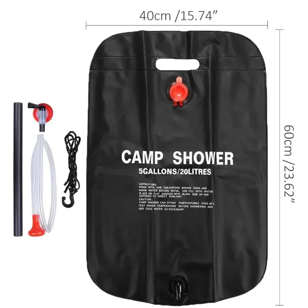 Grande capacidade 20l saco de  - Outdoor Camping Heater avaliação e preço