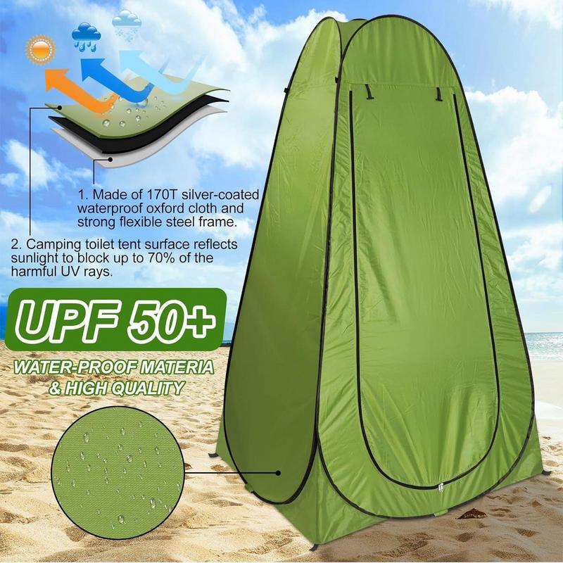 Barraca de acampamento ao ar l - Outdoor Camping Toilet Tent avaliação e preço