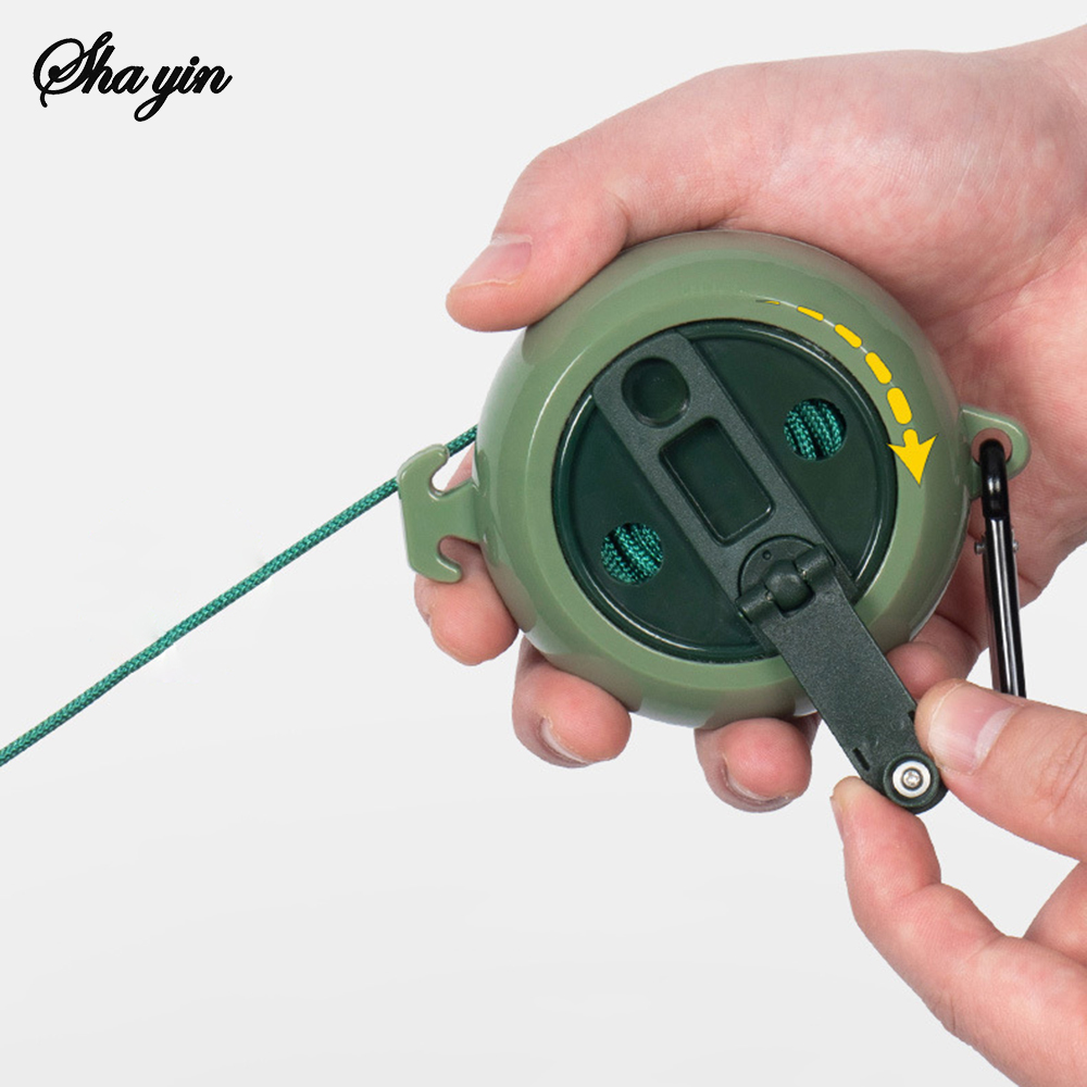 Varal Retrátil de 10M para Via - Camping Outdoor Clothing avaliação e preço