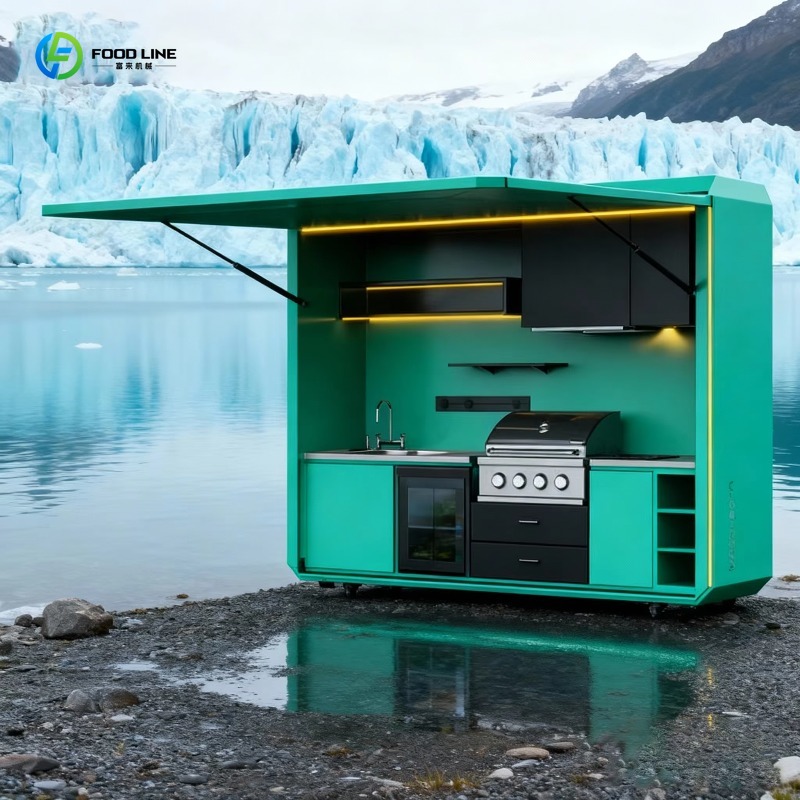 Cozinha Modular Moderna Person - Outdoor Camping Kitchen With Sink avaliação e preço
