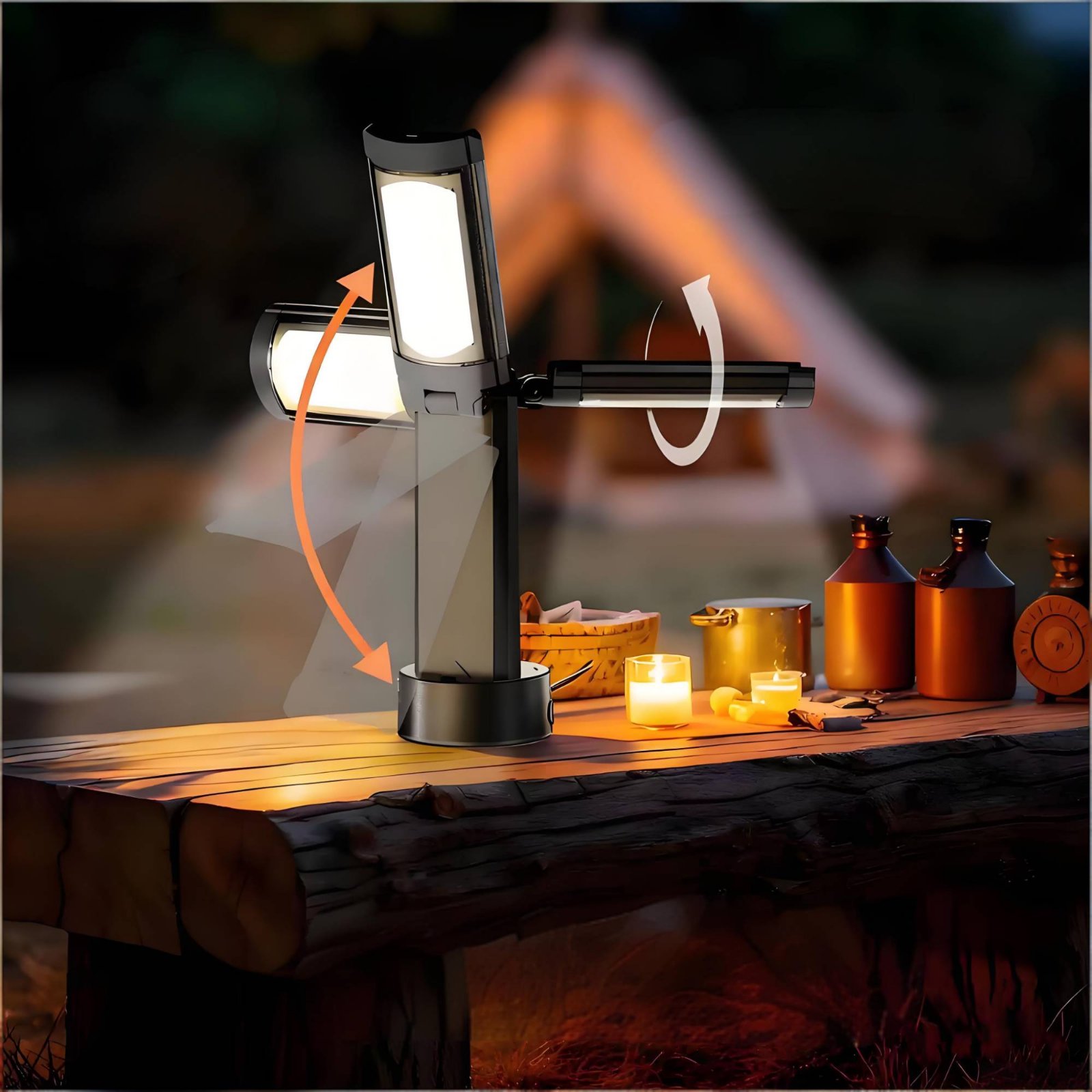 Lâmpada de Tenda Telescópica c - Outdoor Camping Lamp avaliação e preço