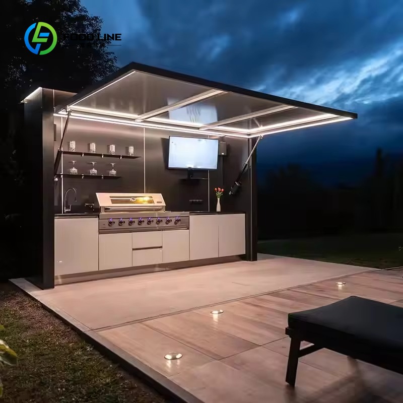 Estação de Cozinha Externa Per - Outdoor Camping Kitchen With Sink avaliação e preço