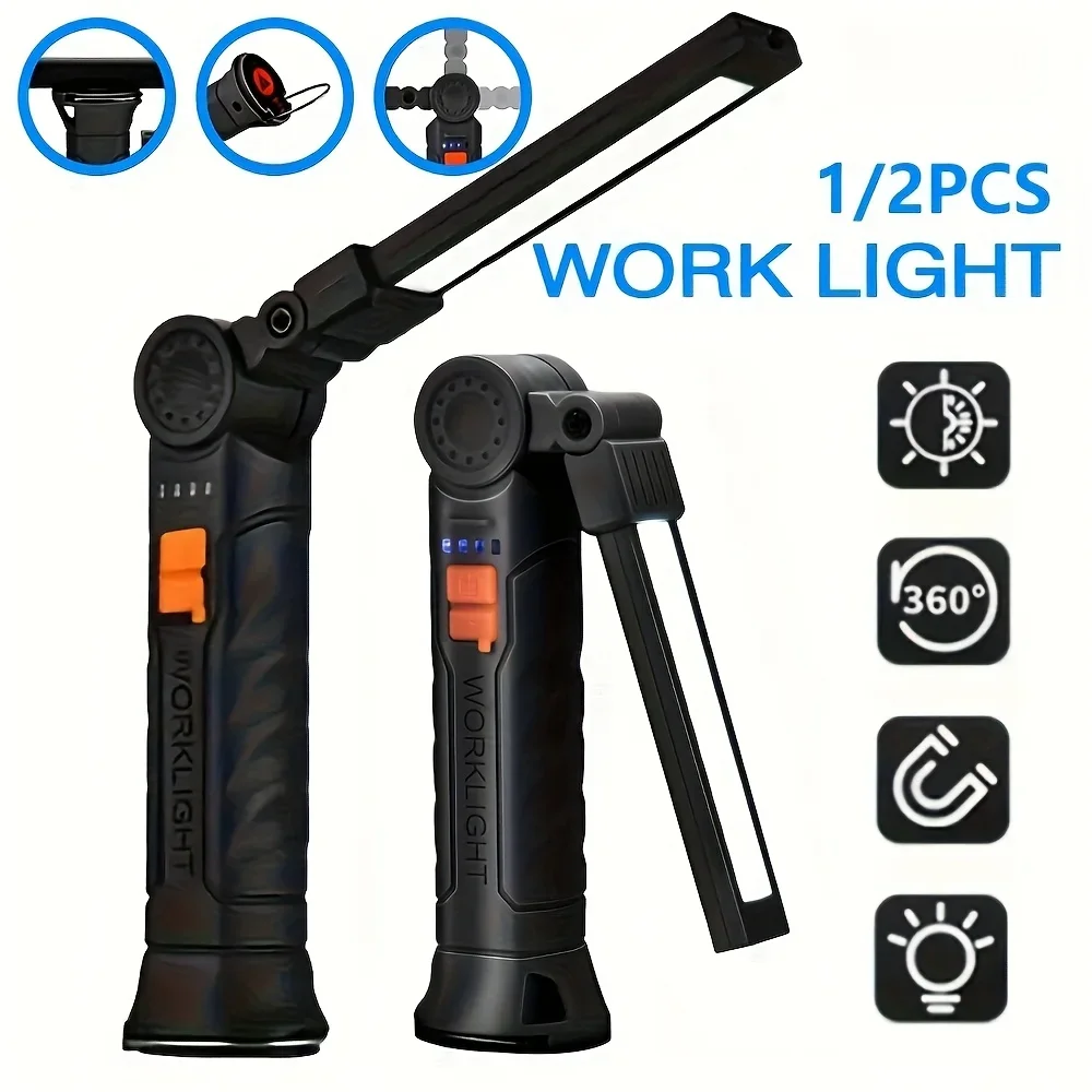 Lanterna led cob portátil reca - Outdoor Camping Lamp avaliação e preço