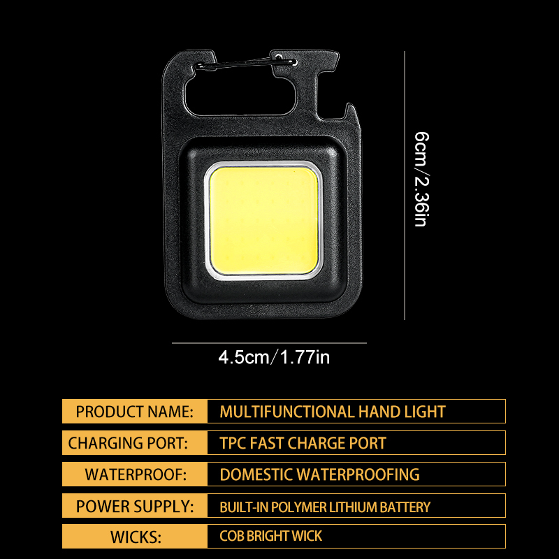 Lanterna Mini COB Super Brilha - Outdoor Camping Lamp avaliação e preço