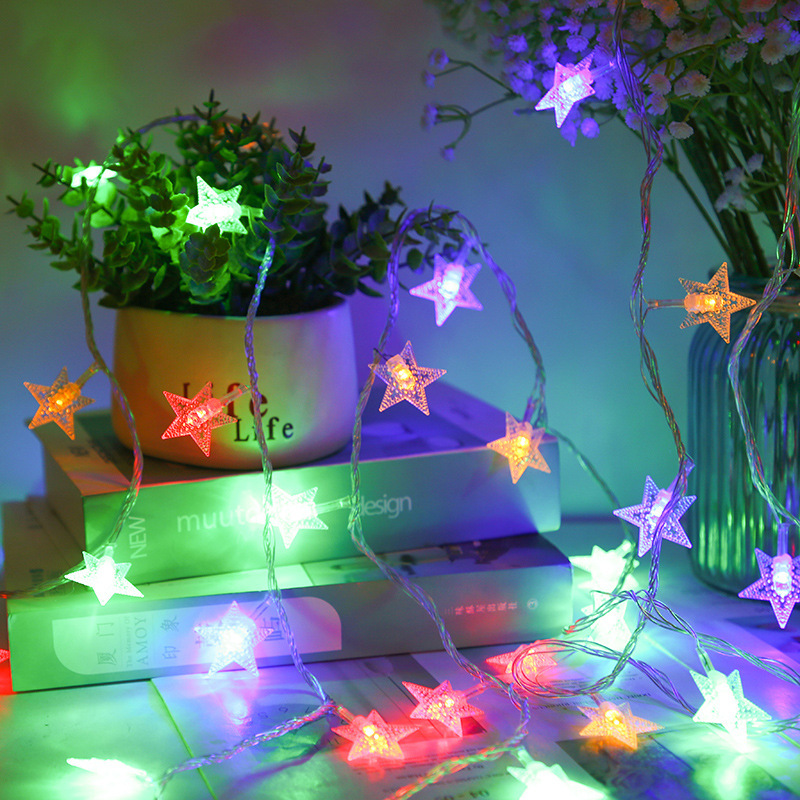 Bateria energia festão estrela - Outdoor Camping Lights String avaliação e preço