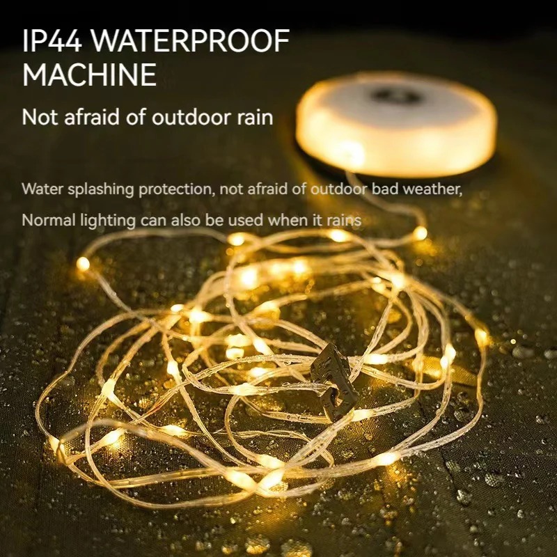 Luzes de Cordão LED para Exter - Outdoor Camping Lights String avaliação e preço