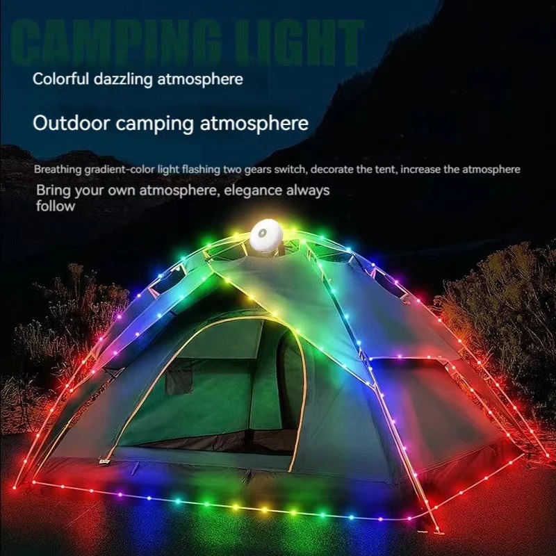 Luzes de Cordão LED para Exter - Outdoor Camping Lights String avaliação e preço