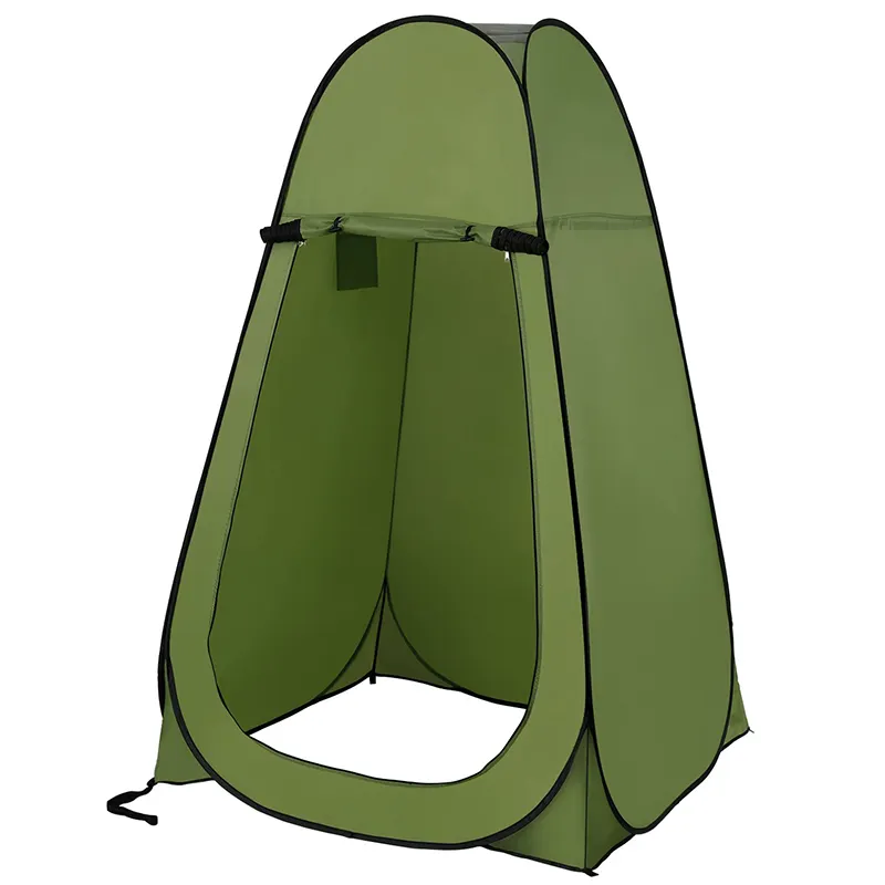 Tenda Portátil Impermeável par - Outdoor Camping Toilet Tent avaliação e preço