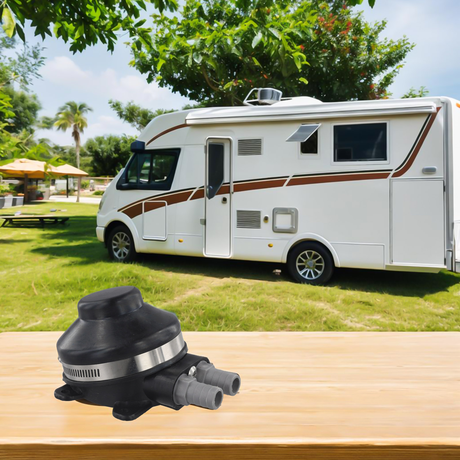 Bomba de Água Preta Acionada c - Outdoor Camping Toilet Tent avaliação e preço
